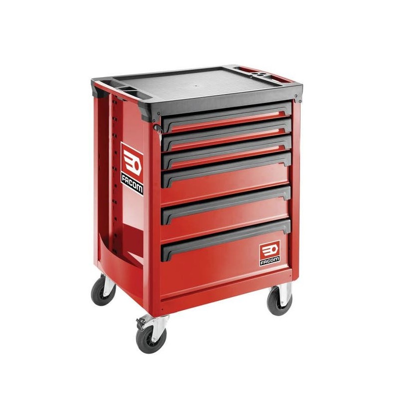 Servante d'Atelier 6 Tiroirs FACOM Sans Outils Rouge - ROLL.6M3APF - NEUVE Déclassée