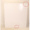 Bloc de 20 Boîtes aux Lettres LEABOX Collective Extérieur Blanc Sans Pieds - 4x5