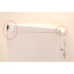 Bloc de 20 Boîtes aux Lettres LEABOX Collective Extérieur Blanc Sans Pieds - 4x5