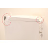 Bloc de 20 Boîtes aux Lettres LEABOX Collective Extérieur Blanc Sans Pieds - 4x5