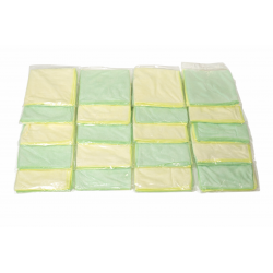 Lot de 40 Chiffonnettes Lavettes Microfibre 40x40cm Super Qualité Trico Star K Multi usage - 615.900.212