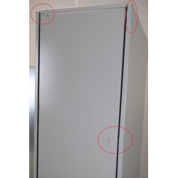 Armoire Électrique au Sol Acier NVENT HOFFMAN 1 Porte Pleine 1600x1000x400mm - MKS16104R5