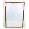 Bloc de 15 Boîtes aux Lettres LEABOX Collective Intérieur Mural Marron Portes Beiges - 3x5
