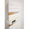 Sèche-Serviettes Électrique 1750W THERMOR Allure 4 avec Soufflerie Asymétrique Mât à Gauche Blanc - 483274