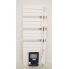 Sèche-Serviettes Électrique 1750W THERMOR Allure 4 avec Soufflerie Asymétrique Mât à Gauche Blanc - 483274