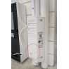 Sèche-Serviettes Électrique 1750W THERMOR Allure 4 avec Soufflerie Asymétrique Mât à Gauche Blanc - 483274