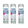 Lot de 3 Cartouches Universelles Antitartre et Anticorrosion Silicophosphate BWT Filtre Standard 10 - 125553885 - NEUF