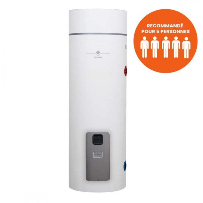 Chauffe-Eau Thermodynamique 250L DE DIETRICH Elensio Titan Hybride System Stable Monophasé - 7893134