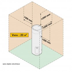 Chauffe-Eau Thermodynamique DE DIETRICH Elensio Titan Hybride System Stable Monophasé - 7893134