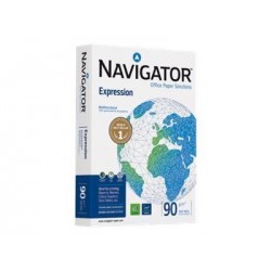 Lot de 120 Ramettes de Papier Blanc A3 (297x420mm) NAVIGATOR EXPRESSION 90g/m² soit 60000 Feuilles - 005020