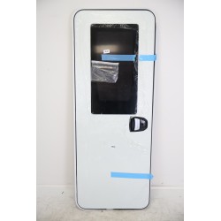 Porte d'Entrée de Camping-Car ou Caravane KNAUS Premium avec Encadrement et Store Plissé - 102564