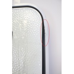 Porte d'Entrée de Camping-Car ou Caravane KNAUS Premium avec Encadrement et Store Plissé Pas Cher