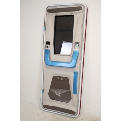 Porte d'Entrée de Camping-Car ou Caravane KNAUS Premium avec Encadrement et Store Plissé - 102564