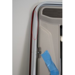 Porte d'Entrée de Camping-Car ou Caravane KNAUS Premium avec Encadrement et Store Plissé Pas Cher