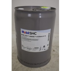 Fût de 20L Huile Hydraulique Synthétique Haute Performance MOBIL SHC Aware Hydraulic 32 - 156028