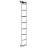 Galerie de Toit Aluminium L2H2 avec Échelle Sans Perçage MTS pour Renault Master de 2010 à 2024 -