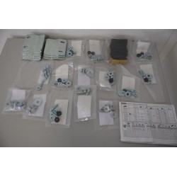 Galerie de Toit Aluminium L2H2 avec Échelle Sans Perçage MTS pour Renault Master de 2010 à 2024 Quincaillerie