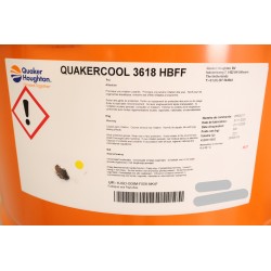 Fût de 195L Fluide d'Usinage Huile Soluble pour Métaux QUAKER HOUGHTON Quakercool 3618 HBFF
