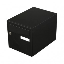 Boîte aux Lettres Extérieur RENZ 1 Porte Noir - 231017 - NEUVE Déclassée