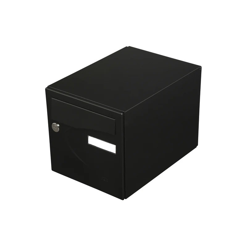 Boîte aux Lettres Extérieur RENZ 1 Porte Noir - 231017 - NEUVE Déclassée