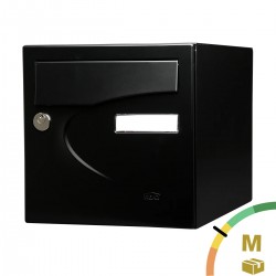 Boîte aux Lettres Extérieur RENZ 1 Porte Noir