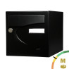 Boîte aux Lettres Extérieur RENZ 1 Porte Noir
