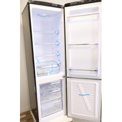 Réfrigérateur Congélateur 244L AMICA Combiné Froid Statique 2 Portes Noir - AR8242N