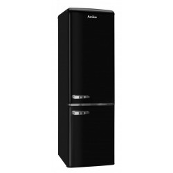 Réfrigérateur Congélateur 244L AMICA Combiné Froid Statique 2 Portes Noir - AR8242N - NEUF Déclassé