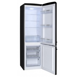 Réfrigérateur Congélateur 244L AMICA Combiné Froid Statique 2 Portes Noir - AR8242N - NEUF