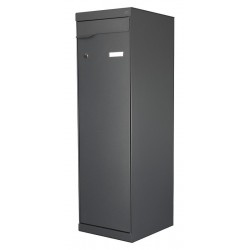 Boîte aux Lettres et Colis RENZ Duo XL 1 Porte Gris Anthracite