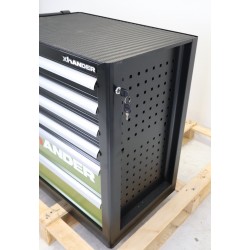 Servante d'Atelier 6 Tiroirs avec Plateau XHANDER Sans Outils 750x450x900mm Anthracite
