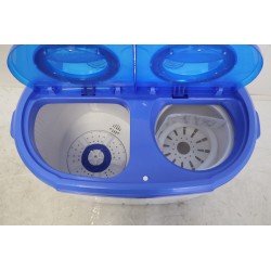 Machine Laver 3kg avec Essorage 1,5kg INCASA pour Camping-Car, Caravane, Van et Fourgon Aménagé - 087143