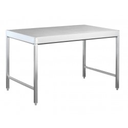 Table de Préparation Inox BOBET Éco sur Pieds 2000x700x890mm - 19279