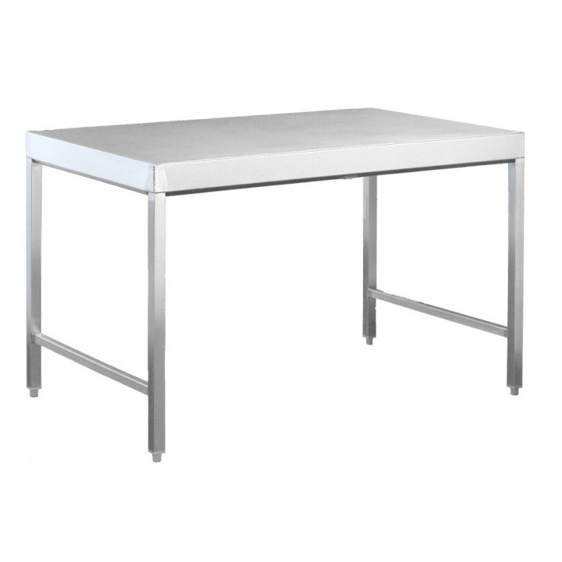 Table de Préparation Inox BOBET Éco sur Pieds 2000x700x890mm - 19279