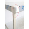 Table de Préparation Inox BOBET Éco sur Pieds Pas Cher