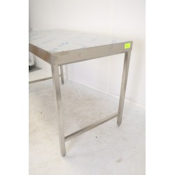 Table de Préparation Inox 1400x700x890mm BOBET Éco