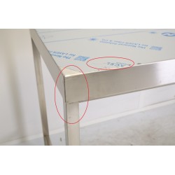 Table de Préparation Inox 1400x700x890mm BOBET Éco Pas Cher