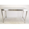 Table de Préparation Inox 1400x700x890mm BOBET Éco sur Pieds