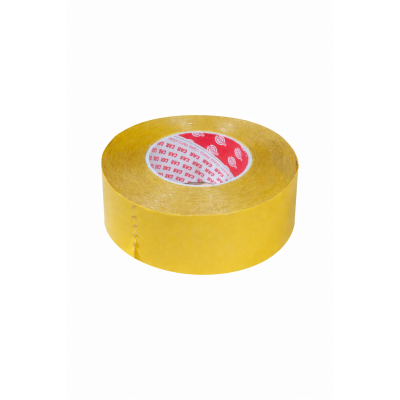 Lot de 8 Rubans Adhésifs 50mmx50m EUROCEL Double Face Non Tissé Liner Pap222 - 710TNT160 - NEUF