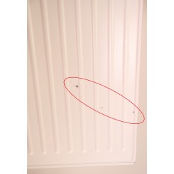 Radiateur Acier Eau Chaude 1286W H2000xL600mm HM Galant Vertical Type 20  - NEUF Déclassé