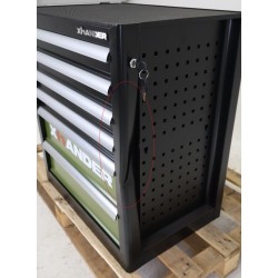 Servante d'Atelier 6 Tiroirs avec Plateau XHANDER Sans Outils 750x450x900mm Anthracite - 71016765 - NEUVE Déclassée