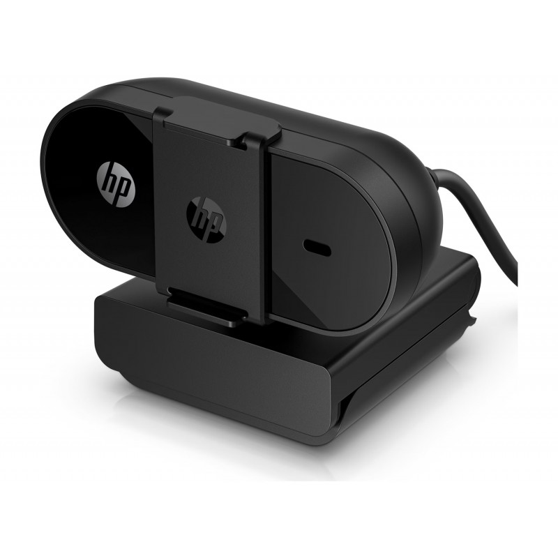 Webcam FHD 1080p HP 320 avec Support Noir - 320FHD - NEUVE
