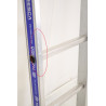 TUBESCA - Echelle Droite Aluminium Platinium 7 Marches - 02410207