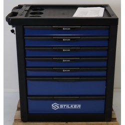 Servante Mobile d'Atelier 7 Tiroirs STILKER Sans Outils - 72518