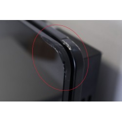 Radiateur Électrique à Inertie 1000W INTUIS Campaver Nativ Horizontal Noir Astrakan - K161423