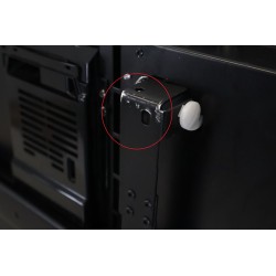 Radiateur Électrique à Inertie 1000W INTUIS Campaver Nativ Horizontal Noir Astrakan - K161423