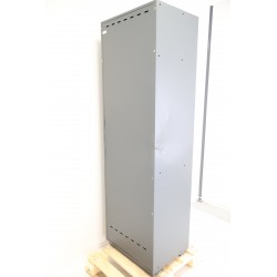 Armoire Haute Sans Étagère STILKER 190x46x60cm Bleu/Gris