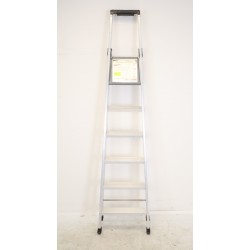 Escabeau Échelle 6 Marches XHANDER Hauteur d'Accès 3,36m Charge 150kg - 02375266