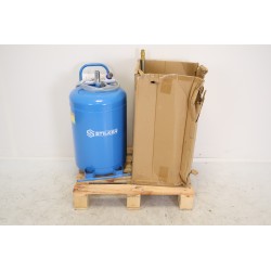 Vidangeur d'Huile Mobile 70L STILKER Manuel par Gravité Garage Automobiles Bleu - 56750