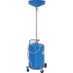 Vidangeur d'Huile Mobile 70L STILKER Manuel par Gravité Garage Automobiles Bleu - 56750 - NEUF